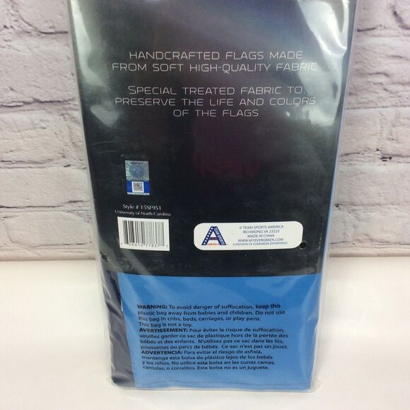 North Carolina UNC Tar Heels 28 inch x 44 inch 2 Sided Flag NEW - Picture 11 of 11